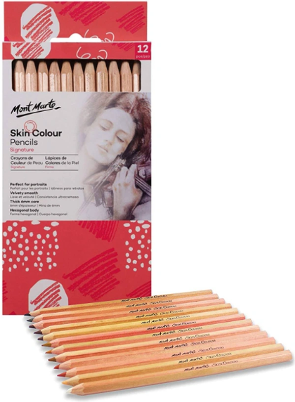 Skin Colour Pencil Signature